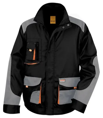 Image de WORK-GUARD by Result - Veste « Lite » pour hommes/femmes Unie FK3178 (M) (Gris/Noir/Orange)