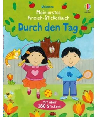 Obrázek produktu pro Mein erstes Anzieh-Stickerbuch: Durch den Tag
