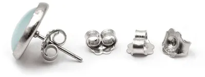 Produktbild von Vintageparts Ohrstopper für Ohrstecker 925 Silber, 4 Stück