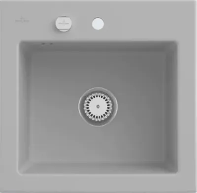 Produktbild von Villeroy & Boch Keramikspüle 331502SM, Subway 50 S Einbauspüle - inkl.