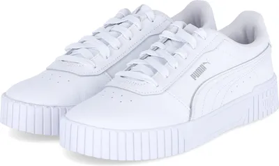 Produktbild von Puma Low Sneaker CARINA 2.0 Damen Leder und Synthetik Weiß Größe: 61/2