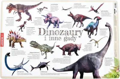 Obrázek produktu pro Dinosauři a další plazi na podložce pod stůl