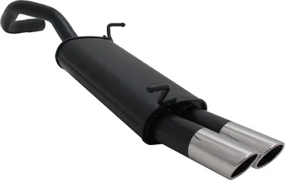 Immagine prodotto di Scarico sportivo Novus per Seat Ibiza 6L 2x76mm silenziatore posteriore SR design