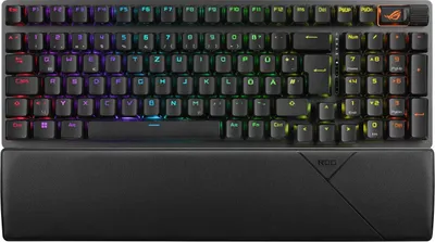 Immagine prodotto di ASUS ROG Strix Scope II 96 Wireless tastiera Giocare USB + RF Wireless + Bluetooth QWERTY Italiano Nero