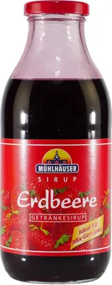 Produktbild von Mühlhäuser Erdbeer Getränkesirup