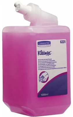 Produktbild von Kleenex 6331, Hände, Flüssigseife, Pink, Rechteckig, Spanien, 1000 ml