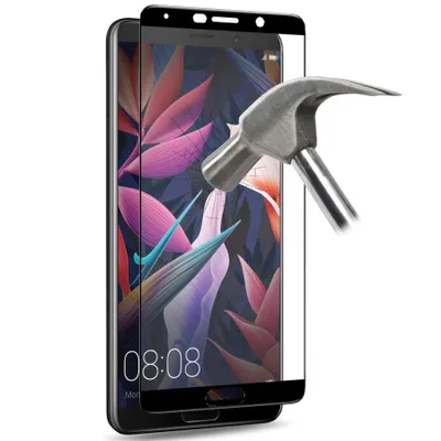 Produktbild von Tempered Glass Frame Black für Huawei Mate 10
