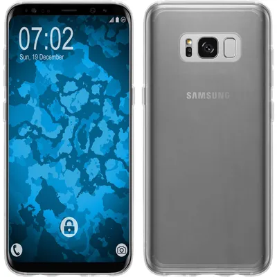 Produktbild von PhoneNatic Case kompatibel mit Samsung Galaxy S8 - Hülle Crystal Clear  Hard-case Cover