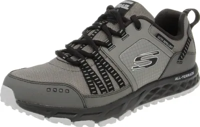 Produktbild von Skechers Escape Plan - Tan / Charcoal Leder/Synthetik Größe: 48.5 Normal