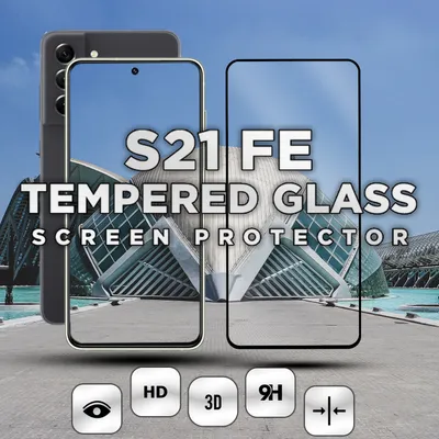 Obrázek produktu pro Samsung Galaxy S21 FE - 9H pancéřové sklo - 3D ochrana displeje