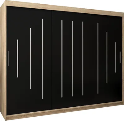 Produktbild von Kleiderschrank, Schiebetürenschrank Schlafzimmer, Schrank YORK 250 cm
