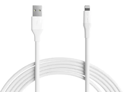 Produktbild von A. Basics USB-A-auf-Lightning-ABS-Ladekabel, MFi-es Ladegerät fü