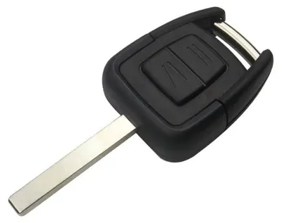 Produktbild von Techstar®-Autoschlüsselgehäuse, kompatibel mit Opel Vectra, Zafira, Omega, Astra, Insignia, 2 Tasten