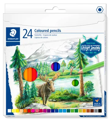 Produktbild von STAEDTLER Buntstift Design Journey 24er Kartonetui