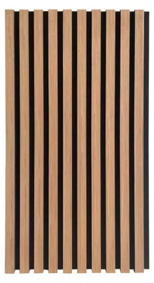 Produktbild von HOME DELUXE - Akustikpaneel SONIC Oiled Oak - 12 Paneele, Holz aus MDF, Filz aus Polyester, auf- und nebeneinader platzierbar I Schallschutzpaneel Akustikplatten Wandpaneel