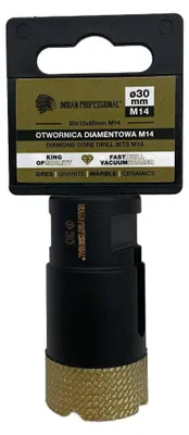 Imagen del producto de BROCA DIAMANTADA M14, 30 mm, PARA PERFORACIÓN EN SECO, CALIDAD PROFESIONAL