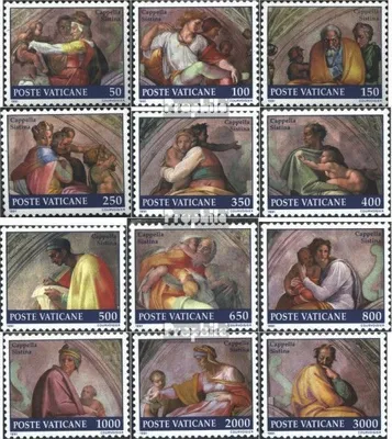 Produktbild von Briefmarken Vatikanstadt 1991 Mi 1023-1034 (kompl.Ausg.) postfrisch Žgyptisches Museum
