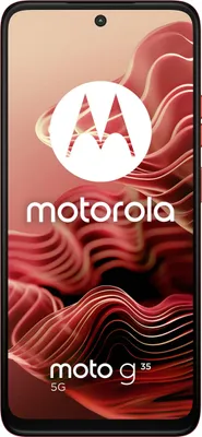 Produktbild von Motorola moto g35 5G, 17,1 cm (6.72"), 4 GB, 128 GB, 50 MP, Android 14, Rot