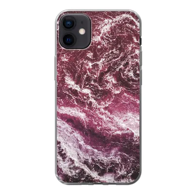 Produktbild von MuchoWow® Handyhülle Schutzhülle Hülle für iPhone 12 mini Marmor - Naturstein - Mineralien Silikon Softcase Handy Hülle - Bild