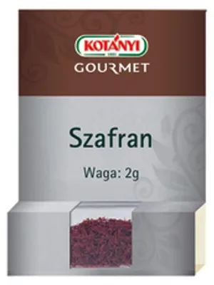 Produktbild von Kotanyi Gourmet Safran Fäden Gewürz ungeschnitten elegiert 2g