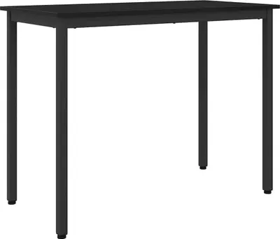 Produktbild von "Schlussverkauf" Tisch 1 PC  - Modernen Stil - Esszimmertisch - Schwarz Eichen-Optik 100x50x76,5 cm  C9708