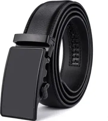 Obrázok produktu pre Nelbons Pánske opasok, kožené automatické západka opasok pre mužov šaty 30mm 1 1/8", veľkosť prispôsobené