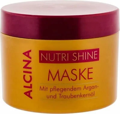 Obrázok produktu pre Alcina Nutri Shine Hair Mask vyživujúca maska pre posilnenie vlasového vlákna 200 ml