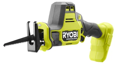 Produktbild von Einhand-Säbelsäge – RYOBI – Bürstenlos – 18 V – Kompakt – 0–3.000 Hübe/min – 16 mm Hub – 90 mm Schnittkapazität