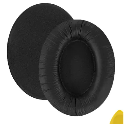 Imagen del producto de Almohadillas de repuesto para auriculares, fabricadas en cuero sintético