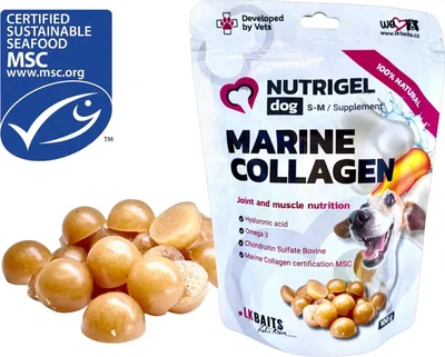 Obrázek produktu pro Nutrigel Dog Marine Collagen S-M,100g