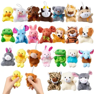Imagen del producto de Set de Mini Peluches - 24 Piezas para Niños