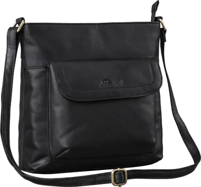 Produktbild von Benthill Shopper Damen Leder - Ledertasche mit Reißverschluss - Umhängetasche aus Echtleder - Handtasche Vintage - Bag Beutel - Schulterbeutel
