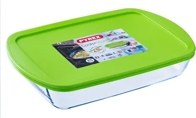 Produktbild von Pyrex PYRG4CRC28H, Box, Rechteckig, Grün, Transparent, Glas, 1 Stück(e)
