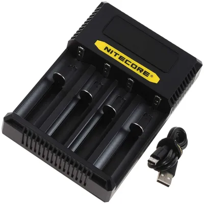 Produktbild von Nitecore Ci4, Lithium-Ion (Li-Ion), Nickel-Cadmium (NiCd), Nickel-Metallhydrid (NiMH), Kurzschluß, AA, AAA, AAAA, C, D