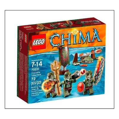 Immagine prodotto di Lego 70231 Legends of Chima - Set della tribù dei coccodrilli