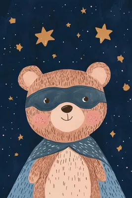Zdjęcie produktu dla Plakat 20x30cm Wzory dla Dzieci, Chłopca Do Pokoju - Supermiś
