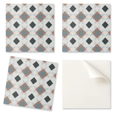 Obrázok produktu pre Samolepiace obklady na stenu do obývačky, geometrický vzor, 9 x 30 x 30 cm