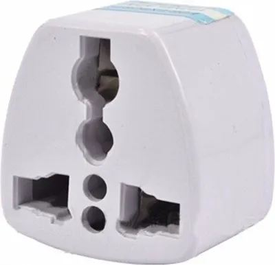 Image de Universal 3Pin AU Adaptateur de prise secteur 3 Pin Nouvelle-Zélande Australie Voyage USA/UK/EU vers AU/NZ blanc