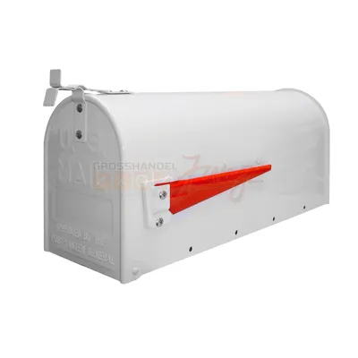 Produktbild von American Mailbox aus Stahl, Weiß