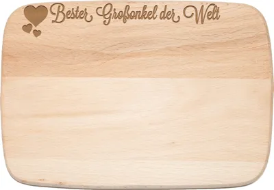 Produktbild von Mr. & Mrs. Panda Holz Frühstücksbrettchen Großonkel - Transparent - Geschenk, Frühstücksbrett, Schneidebrett, Grossonkel, massivholzbrett, Schwester, vesperbrett, Nichte