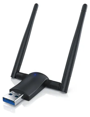 Produktbild von Aplic WLAN-Stick, WIFI Dongle USB 3.0, 1200 MBit/s Dual Band 2,4 + 5 Ghz externe Antennen