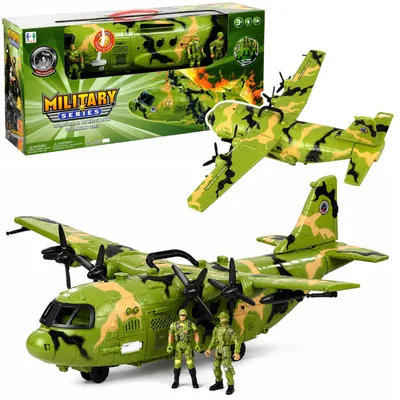 Produktbild von Riesiges Militärflugzeug, Militärfiguren, 64 cm