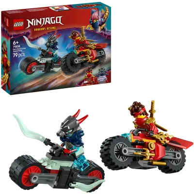 Immagine prodotto di LEGO NINJAGO 71838 Kai and the Moto Race - Building Set for Boys Ages 6 and Up