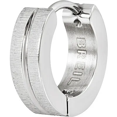 Immagine prodotto di BREIL, collezione LOOP, orecchini da uomo in acciaio