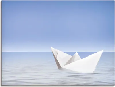 Produktbild von ARTland Leinwandbild Auf dem Meer Größe: 80x60 cm