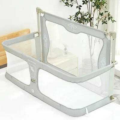 Immagine prodotto di Lettino per neonati da accostare al letto dei genitori - 120x42x50 cm - Beige