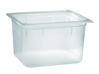 Produktbild von APS GN-Behälter 1/2, 32,5 x 26,5 cm, 100 mm tief, 5,9 Liter, Polypropylen
