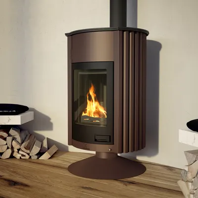 Immagine prodotto di Termocamino HS FLAMINGO MASTERFLAMME Grande II - marrone - velluto