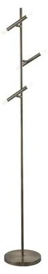 Produktbild von Stehleuchte Industrial-Nordico Röhren Stahl Chrom Polycarbonat Led 14,02W 2700K