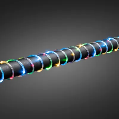 Produktbild von Konstsmide - LED Mini Lichterschlauch, 20m, 260 bunten Dioden, 4.5V Außentrafo, transparentes Kabel